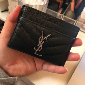 YSL card holder